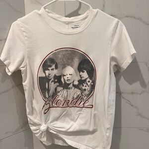 Abercrombie & Fitch White Graphic Tee